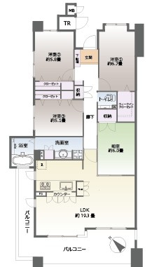 【間取り】 | MJR香住ヶ丘海岸通り☆仲介手数料無料☆