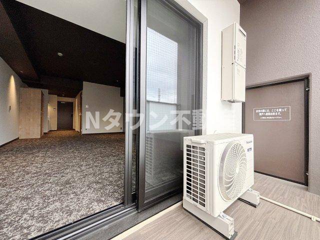 【バルコニー】 | T’s RESIDENCE NAGOYA | 落ち着いた時間を過ごせるバルコニーです