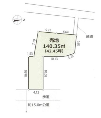 文京区大塚５丁目売地の画像
