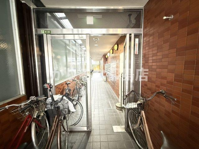 東洋プラザ蒲生のエントランス