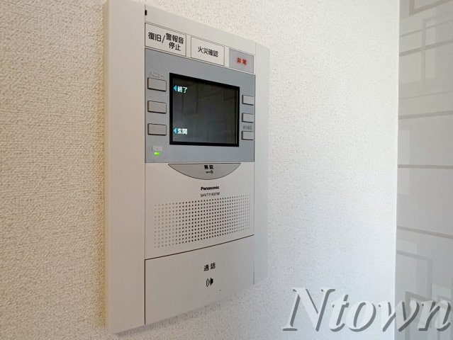 【セキュリティ】 | プレサンス桜通ザ・タイムズ | モニター付きインターホンです