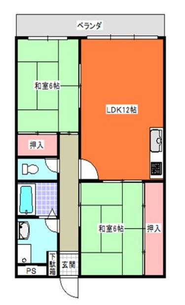 サークハイツの間取り