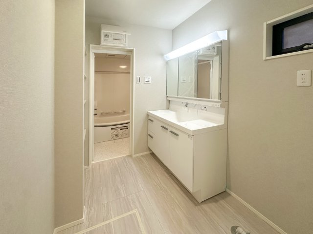 新築分譲［ミラクラス境］の浴室|（２０２５年１１月撮影）