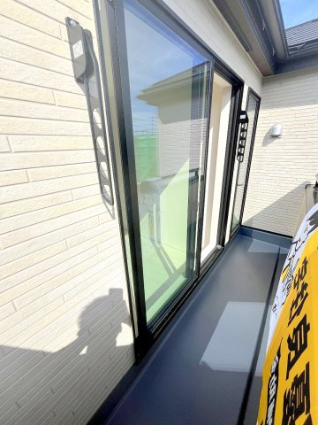 あきる野市牛沼の新築一戸建のバルコニー