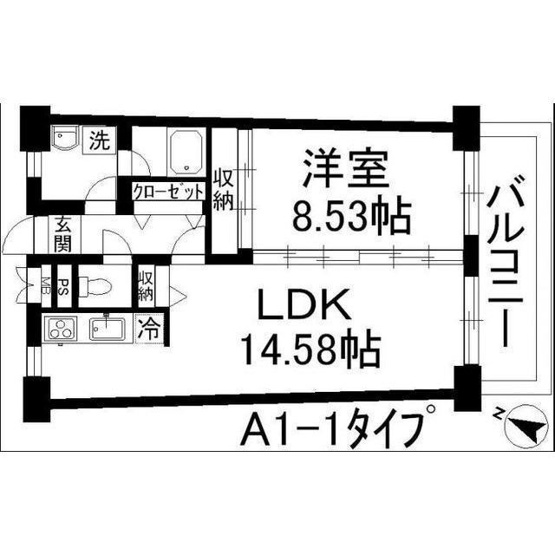 【間取り】 | アーバンハイツ住乃江 | 現況優先。