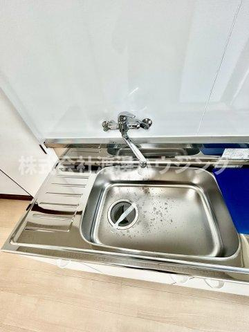 東阪田一戸建の設備|シングルレバー採用