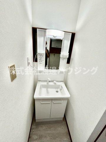 東阪田一戸建の洗面所