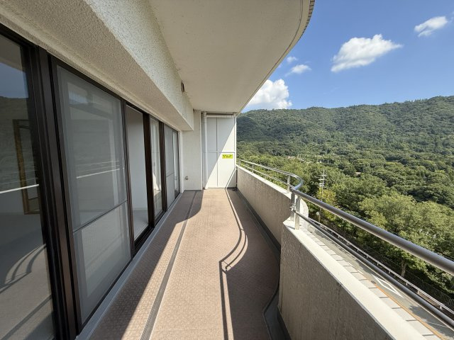 阪急池田伏尾台セラージュのバルコニー