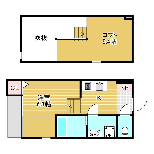 IMPERIAL RESIDENCE 八王寺の間取り