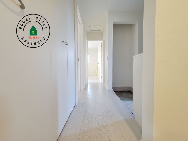 合志市合生第4-1棟（1号棟）　の内観：施工例|各居室に収納があり、季節の変わり目シーズンもスムーズに。