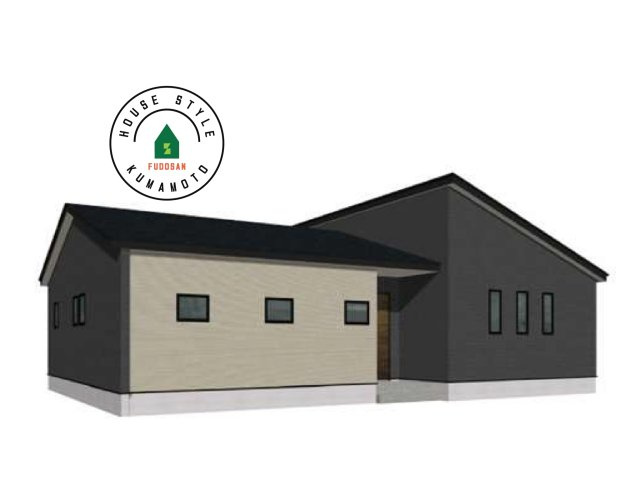 合志市合生第4-1棟（1号棟）　の外観|デザイン性のある外観です。