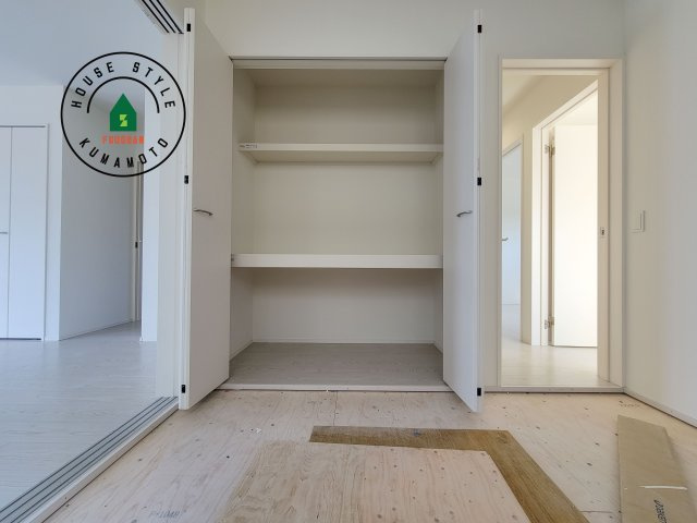 合志市合生第4-1棟（1号棟）　の内観：施工例|収納には困りません。