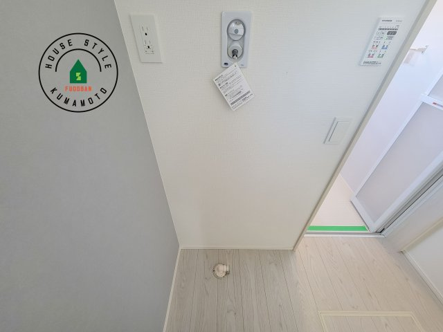 合志市合生第4-1棟（1号棟）　の内観：施工例|ランドリースペースとなります。広々して有効的にご使用できます。 