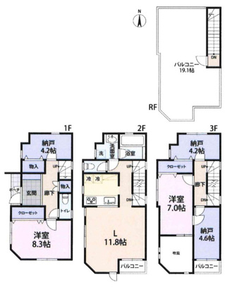 葛飾区堀切２丁目中古戸建の画像