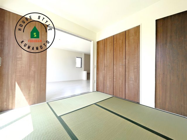 菊池郡大津町大字森第1-3棟（10号棟）　の内観：施工例|柔らかい畳が心地よい和室