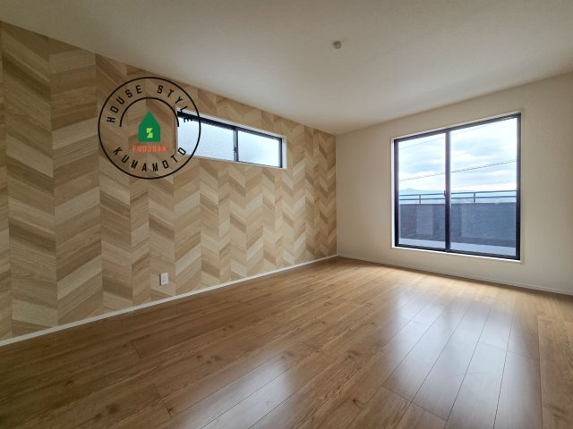 菊池郡大津町大字森第1-3棟（11号棟）　の寝室|主寝室には収納力に優れたクローゼットがありますので、お部屋もすっきり片付きます。