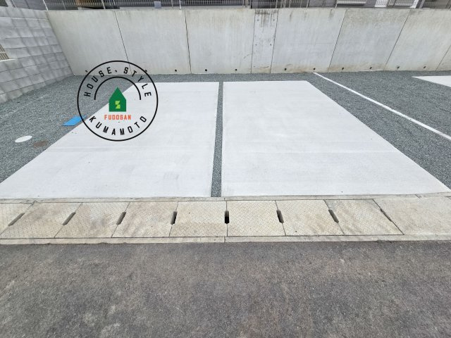 菊池郡大津町大字森第1-3棟（11号棟）　の駐車場|駐車場になります。