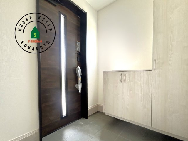 菊池郡大津町大字森第1-3棟（11号棟）　の内観：施工例|二重ロックでしっかり防犯対策ができます。