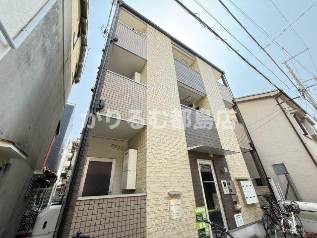 大阪市城東区野江３丁目のアパート