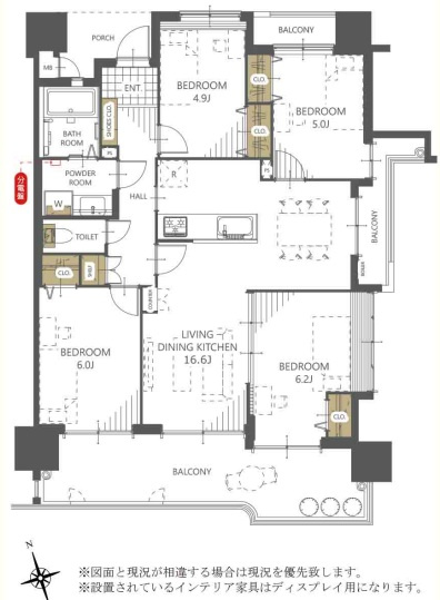 【間取り】 | サンライフ企救丘駅前☆仲介手数料無料☆