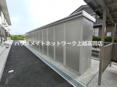 クレストの設備|外部物置