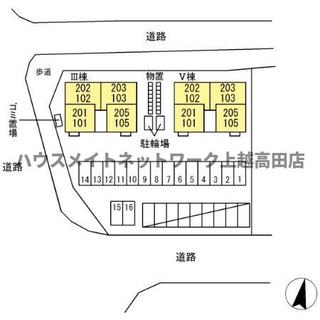ＥＩＳＥＮ Ⅲの区画図|配置図