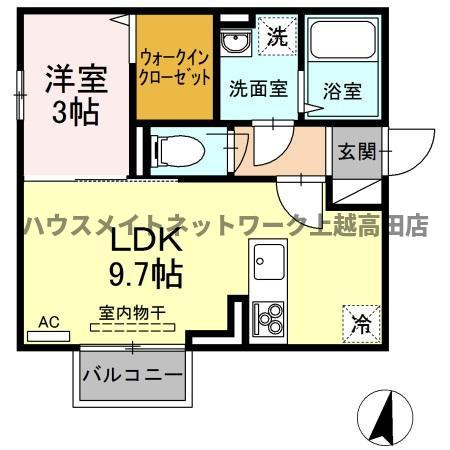 ＥＩＳＥＮ Ⅲの間取り|間取図