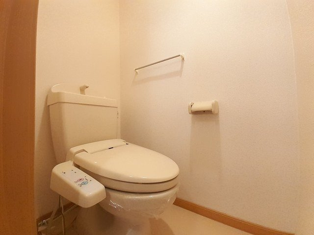 ボン　マルシェ　ドゥのトイレ|落ち着いた色調のトイレです