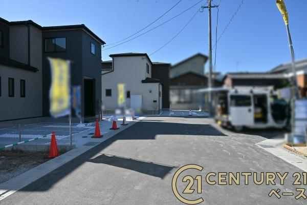 リーブルガーデン新町 ６号棟 ／新築一戸建の前面道路含む現地写真|■現地撮影写真■保育園まで徒歩圏内です！