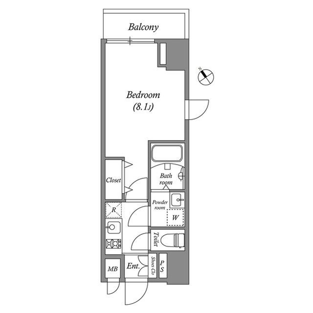 ＧＲＡＮ　ＰＡＳＥＯ田端Ｃの間取り