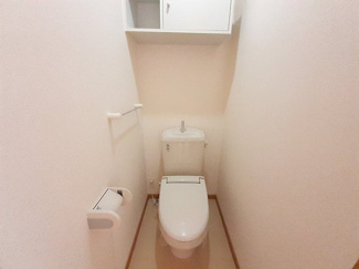 【トイレ】 | サンフローラＢ | 落ち着いたトイレです