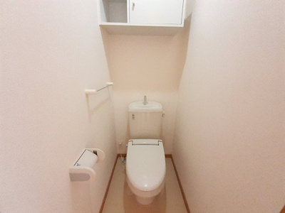 【トイレ】 | サンフローラＢ | 落ち着いたトイレです