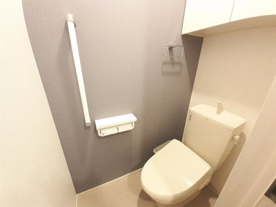 【トイレ】 | メゾングレーヌ龍野町 | シンプルで使いやすいトイレです