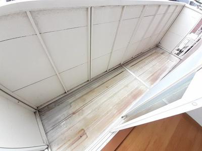 【バルコニー】 | 玲巧－ハイツ１ | 落ち着いた時間を過ごせるバルコニーです