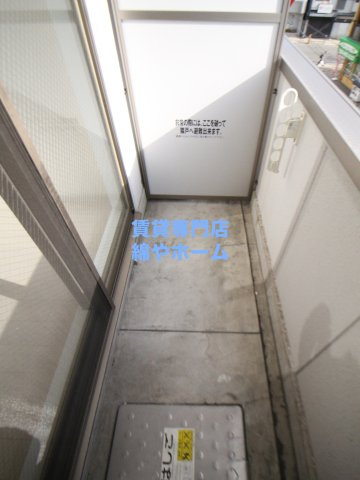 グランエクラ天下茶屋のバルコニー|落ち着いた時間を過ごせるバルコニーです