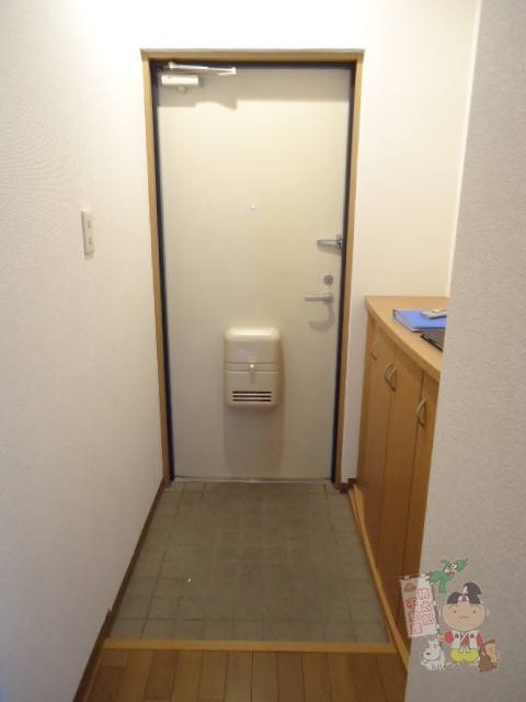 クレール野田の玄関