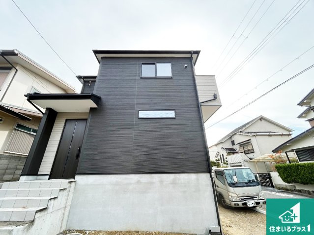 神戸市北区広陵町　第24期　新築一戸建ての外観|周辺は落ち着いた街並みの住宅地！子育てがしやすい住環境です！まだ未完成ですが、現地でしかわからない事もございます。是非一度ご覧ください。