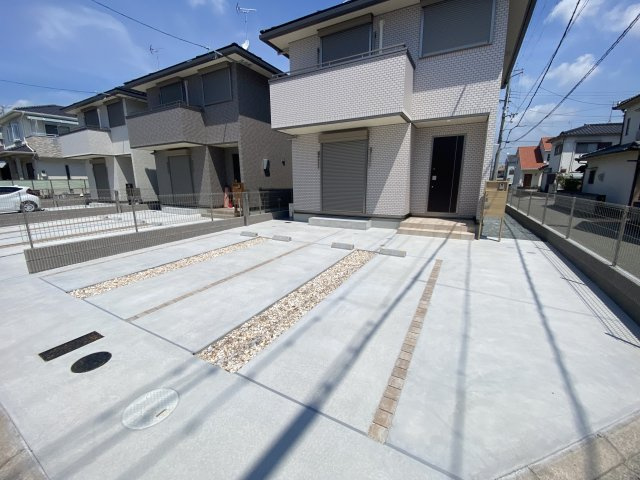 カーサカミフケの駐車場