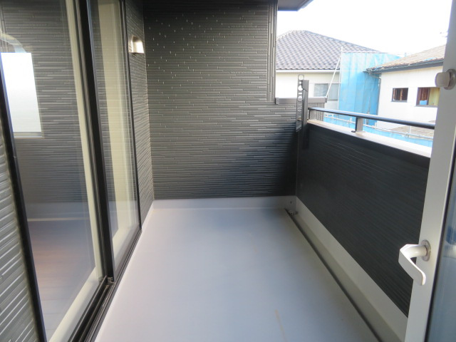 高崎市吉井町長根（全１棟）1号棟のバルコニー