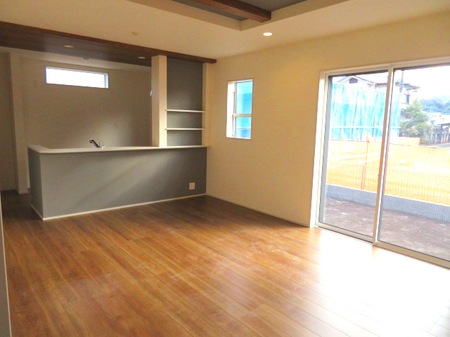 高崎市吉井町長根（全１棟）1号棟の居間・リビング