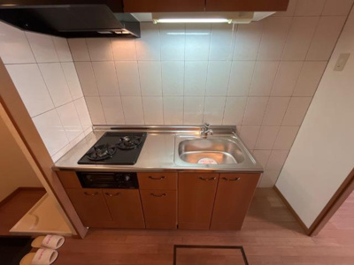 【キッチン】 | シャルマン・中島 | ２口のガスコンロ付きキッチン