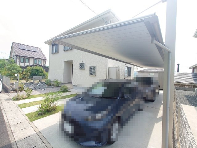 ◆全居室７帖以上◆駐車３台可能◆前道広々６ｍ◆南丹市日吉町胡麻行ヶ谷の駐車場|駐車場