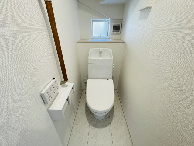 【トイレ】 | 前橋市城東町４丁目　１号棟 | 1Fトイレ