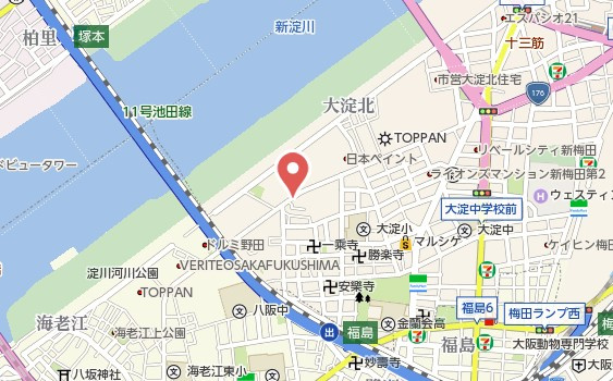 【地図】 | EL-Sia Umekita