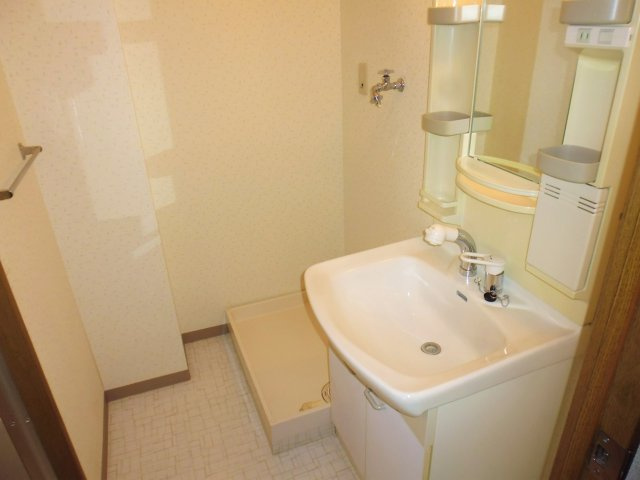 ソシアヒルズの独立洗面台