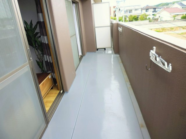 ソシアヒルズのバルコニー