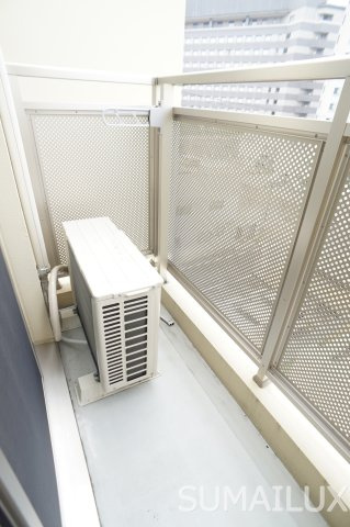 熊本市中央区上林町の賃貸マンションのバルコニー