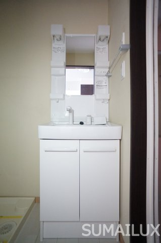 熊本市中央区上林町の賃貸マンションの独立洗面台