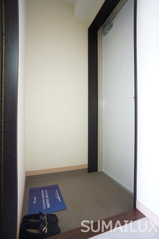 熊本市中央区上林町の賃貸マンションの玄関