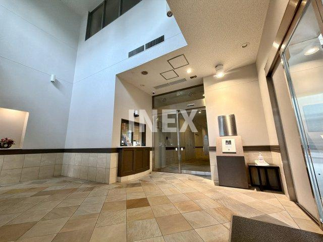 横浜市中区山下町の賃貸マンションのロビー
